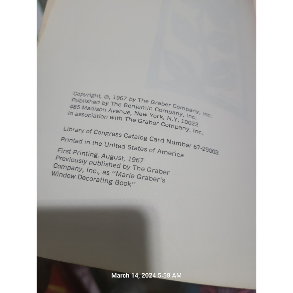 The First Official Window Decorating Guide Book *First Edition* - Picture 3 of 5
